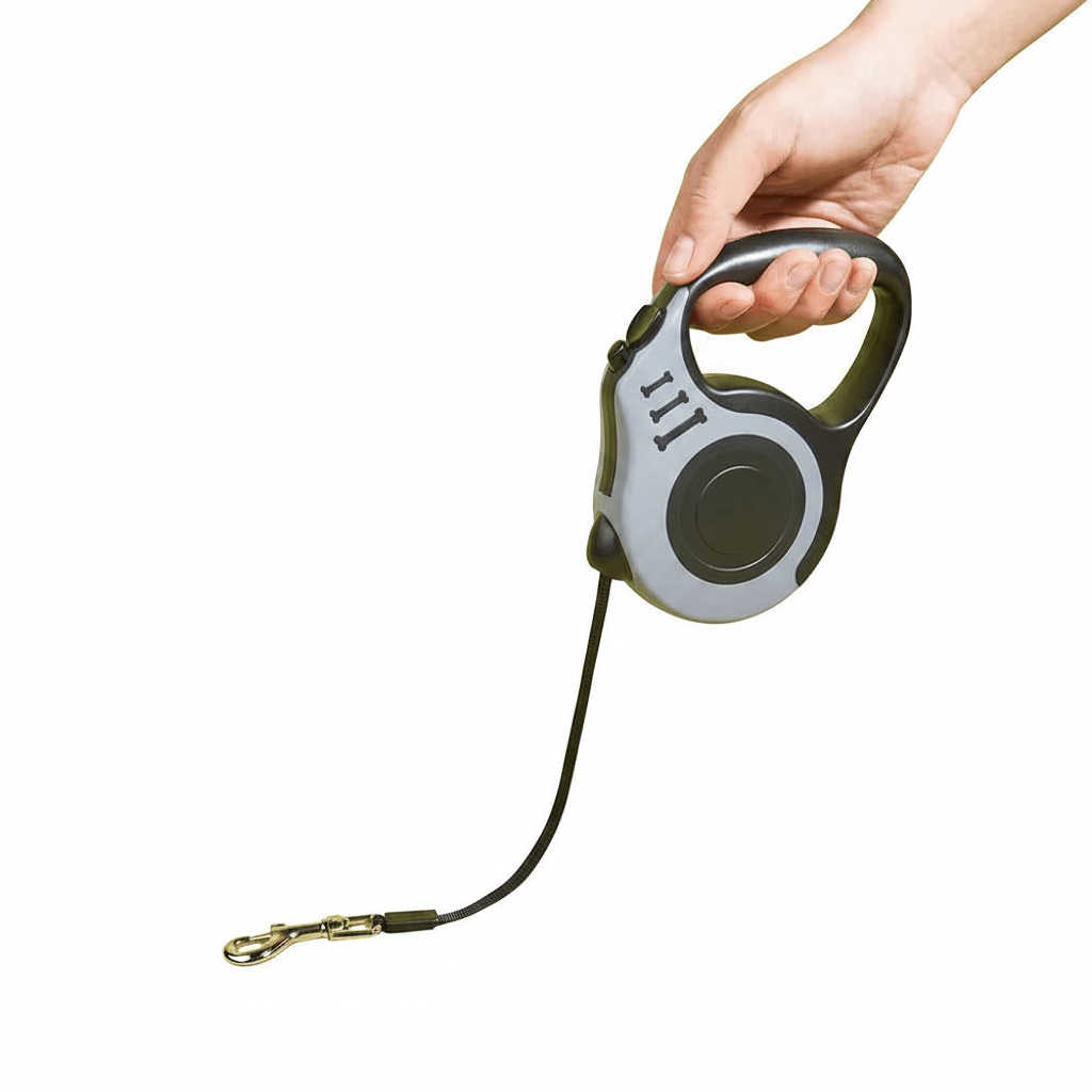 Zatahovací vodítko outdoor pro psy a kočky – detail mechanismu