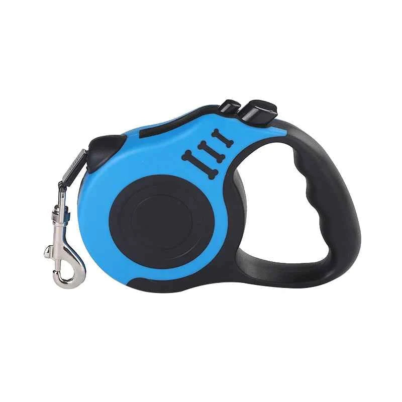 Zatahovací vodítko pro psy a kočky – odolné, 3m/5m, na výlety