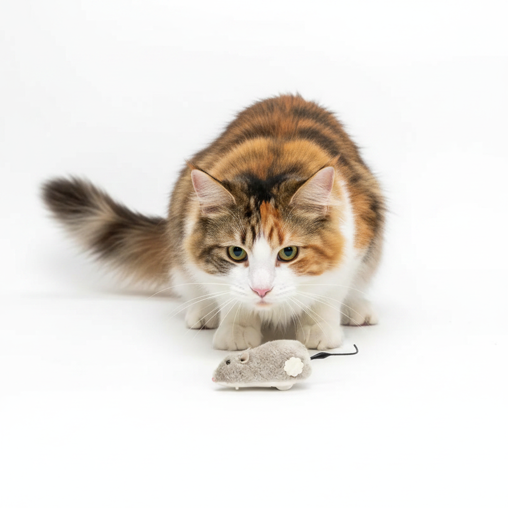 Plüschmaus für Katzen und Hunde – interaktives und unterhaltsames Spielzeug